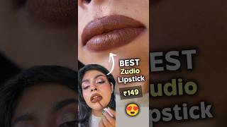 BEST ₹149✨ ZUDIO Lipstick I've tried💋 (➡️Read Comment)