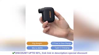 AIRBANK Pocket SE Mini Portable Electric Pump For Bicycle Cordless Tire Presta Schrader Va