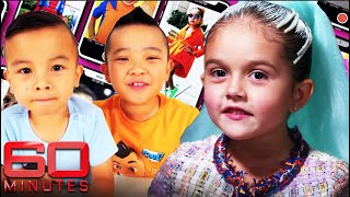 The world of kid influencers: social media sensations at six-years-old! | 60 Minutes Australia
