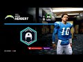Khalil Mack and Justin Herbert take the league over!  LA Chargers Realistic Rebuild  Madden 22