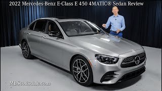 Features and Review - 2022 Mercedes-Benz E-Class E450 4MATIC® Sedan Review