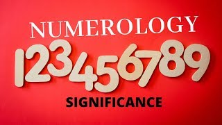 NUMEROLOGY - INTRODUCTION