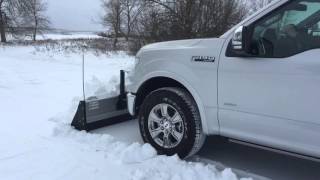 2015 Ford F150 clears snow with SNOWSPORT® HD Utility Plow