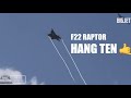 F22 RAPTOR “HANG-TEN” TAKEOFFS 💪🏻 VOLUME 🆙 🔊