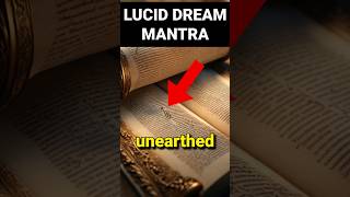 Try This Ancient Lucid Dreaming Mantra Tonight #luciddream