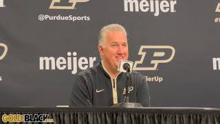 Post Northwestern — Purdue coach Matt Painter