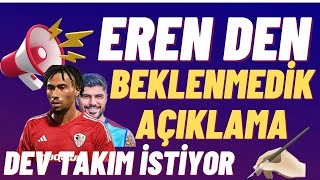 Eren den beklenmedik açıklama #trabzonspor