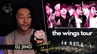 DJ REACTION to BTS WINGS CONCERT & V GURLLL DINNER