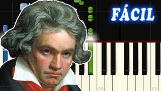 Para Elisa / Beethoven FACIL Piano Tutorial