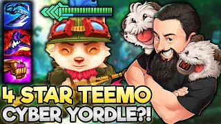 4 Star Teemo! The Cyber Yordle! | TFT Runeterra Reforged | Teamfight Tactics