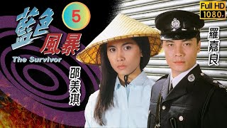 TVB 懸疑劇 | 藍色風暴 05/20 | 邵美琪(童昕)重傷羅嘉良(家明)心煩 | 羅嘉良 | 邵美琪 | 粵語中字 | 1991 | The Survivor