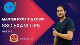 💡 Profit and Loss Part-5 | Mastering Concepts with Gaurav Sir 📊