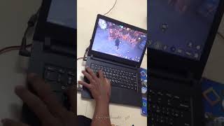 Aluthi pudi booyah adii 🤩✨|| government laptop gameplay Handcam #freefire  #tamil