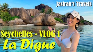 Seychelles 2022 - VLOG 1 - Arriving at La Digue, Villa Charme de L'ile, Grand Anse Beach