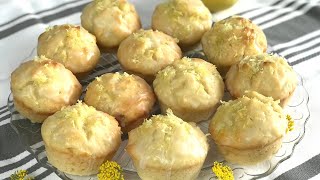 Köstliche, saftige Zitronen Muffins backen | Lemon Muffins blitzschnell gezaubert