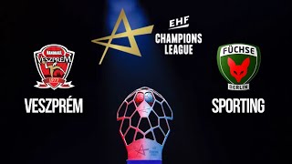 🔴LIVE: 🏆 Telekom Veszprém vs Sporting CP Live Score | EHF Champions League | Group A | Round 12