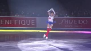 Evgenia Medvedeva Cosplay Sailor Moon   World Team Trophy  Tokyo 2017