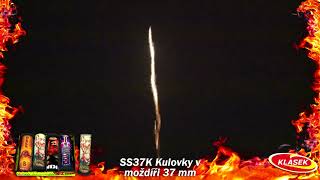 SS37K Pyrotechnika Kulové pumy Single Shots 37mm 4ks