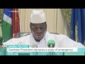 gambia politics gambian president declares a state of emergency