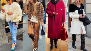 NEW OUTFITS FASHION INSPIRATION BY ITALIAN STREET FASHION FEBRUARY 2025 | MILAN SHOPPING TRENDS