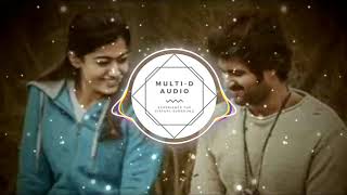 Dear Comrade Songs - Telugu | O Kalala Kathala 8D AUDIO Song | Vijay Deverakonda | Rashmika | Justin