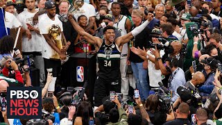 A look at 'Greek Freak' Giannis Antetokounmpo's journey from hardships to hero