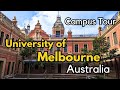 The University of Melbourne campus tour, Melbourne Australia Parkville campus