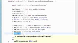 Chapter 6.1 - main.xml, Activity.java & R.java