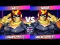 LMM Miami 2023 Losers Finals - n0ne (Captain Falcon) Vs. Salt (Captain Falcon) Smash Melee - SSBM