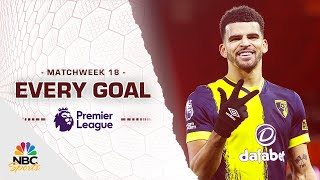 Every Premier League goal from Matchweek 18 (2023-24) | NBC Sports
