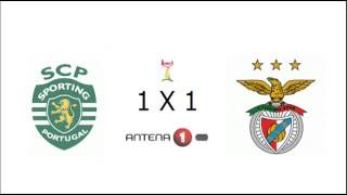Sporting 2 X 1 Benfica -Taça de Portugal 2015/16 - Relato Antena 1