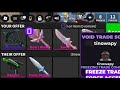 New! Mm2 trade scam script! *NO KEY* direct link pastebin
