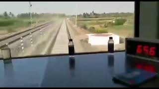 Inspection \u0026 speed trial at 127 kmph successfully conducted on Chinchli-Raybag section in SW.Railway