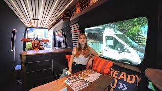 🟥 SIMONE (22) AND THE MOST SECRET RV IN EUROPE: Thieves hate stealth campers!