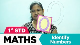 1st STD Maths CBSE Syllabus | CBSE Maths | Chapter - Identify Numbers | Mathematics Lesson -1