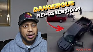 The most dangerous car Repossessions caught on camera