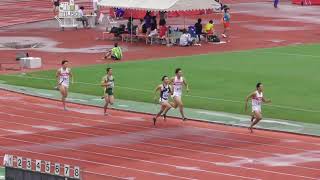 2019京都陸上選手権　男子4×400mリレー予選1組上位チーム