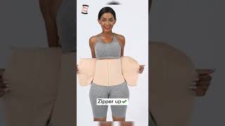 How To Wear A Girdle Waist Trainer Correctly ? #amazonmusthaves