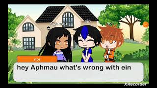 how aphmau and Friends found out ein had a little space