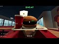 Working at the HAPPY Burger Restaurant in Roblox!