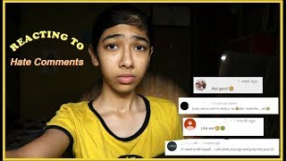 Reacting to Hate Comments *It gets bad* (Indian)