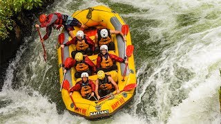 Rotorua White Water Rafting Experience | 21ft WATERFALL DROP!