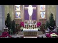 st. cecilia church cincinnati dec 22st 800am fourth sunday of advent