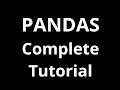 PYTHON Pandas complete tutorial 2021 | Data analysis with  Python pandas - for beginners