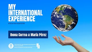 My international experience: Ihona Correa i Maria Pérez