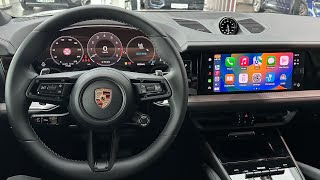 Prezentare Porsche Cayenne Multimedia System si Display Digital 2024