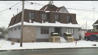 Law enforcement spotted searching Warren garage