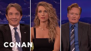 Natalie Zea Teaches Conan \u0026 Martin Short About \