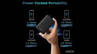 URBN 20000 mAh Premium Black Edition Nano Power Bank