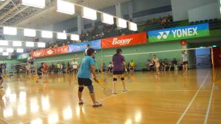 20121110孚瑪FUMA Badminton 7TH Chairman Cup 40WD 陳品曄+陳美蘭北投VS楊阿蘭+沈阿月北羽